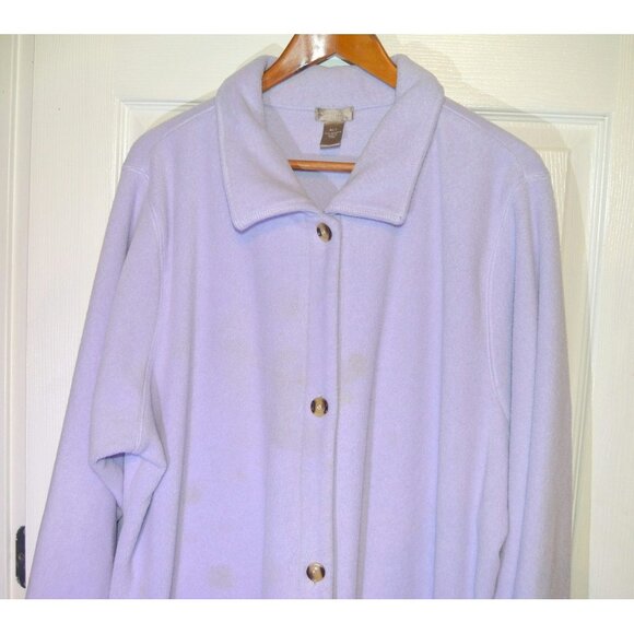 Nordstrom Intimates Purple Lavendar Robe Women's Size XLT - Picture 2 of 4